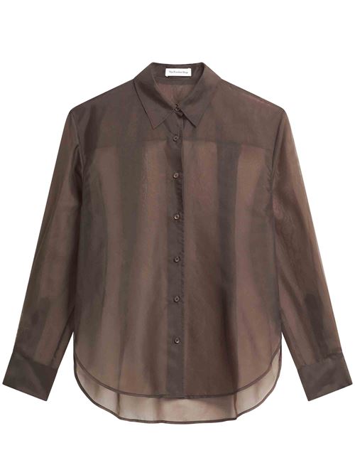 Camicia Peri Sheer THE FRANKIE SHOP | CHFS16381200BROWN